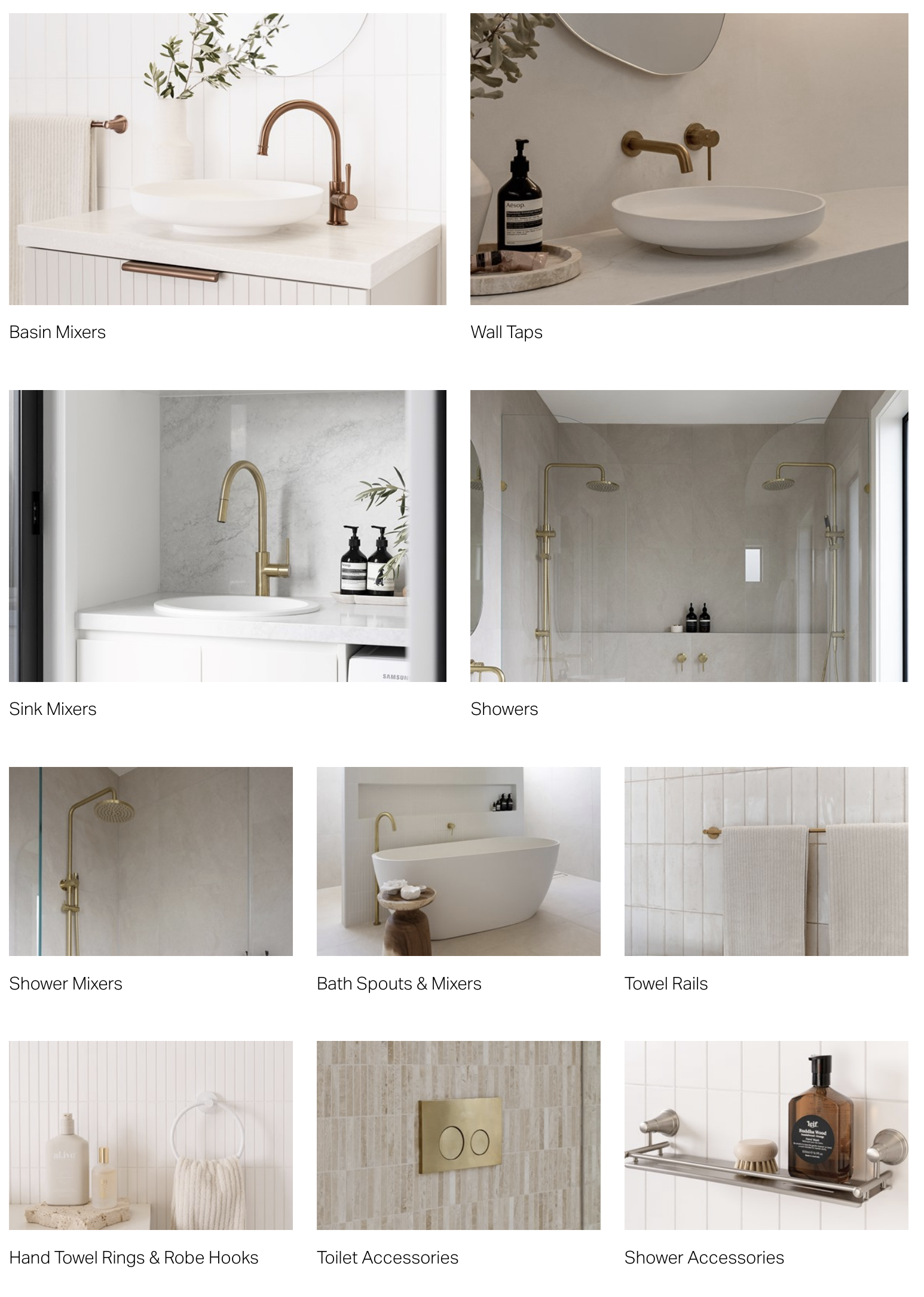 Bath Ware - Baths, Taps, Showers, Vanities