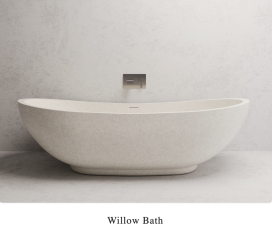 Willow Terrazzo Free Standing Bath